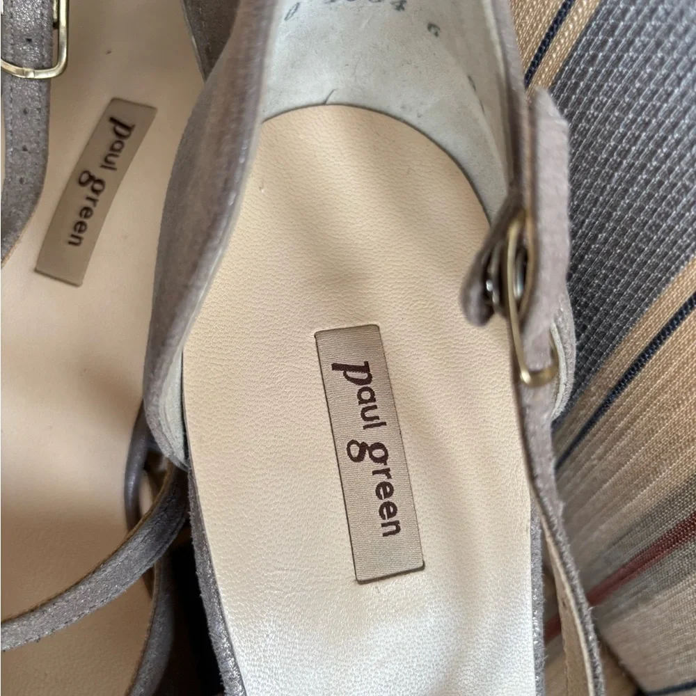 Paul Green Taupe Heels - Picture 5 of 8